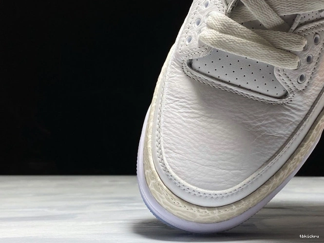 Reps TBkick White Triple Jordan Air 3 Retro 136064-111 0824
